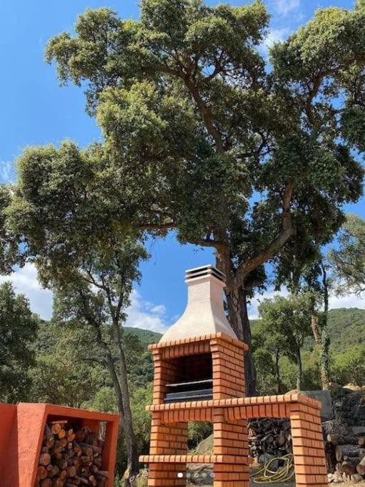 Masia Can Castellar Sant Iscle De Vallalta Bagian luar foto