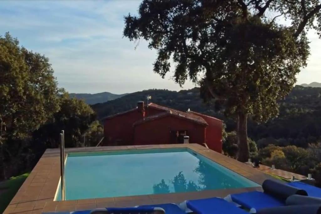 Masia Can Castellar Sant Iscle De Vallalta Bagian luar foto
